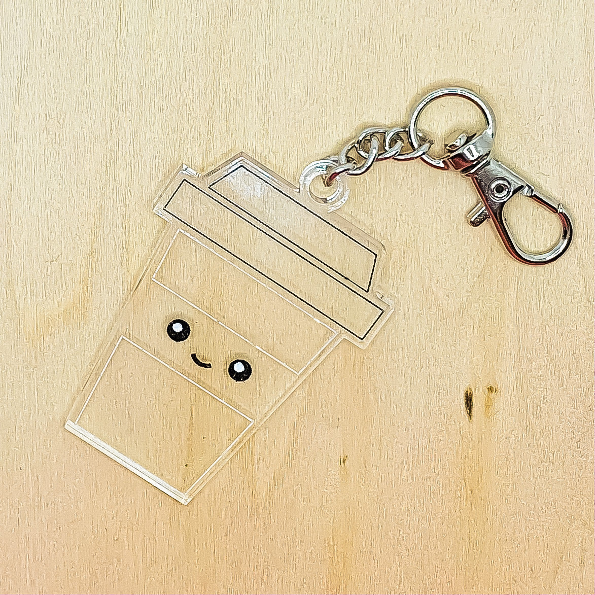 Cutie Coffee Keychain
