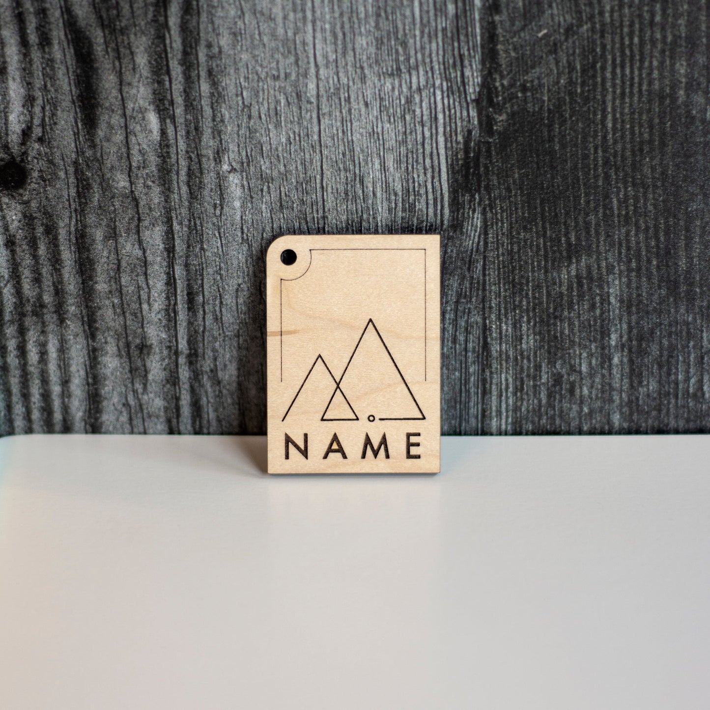 Minimalistic Name Card Gift Tag