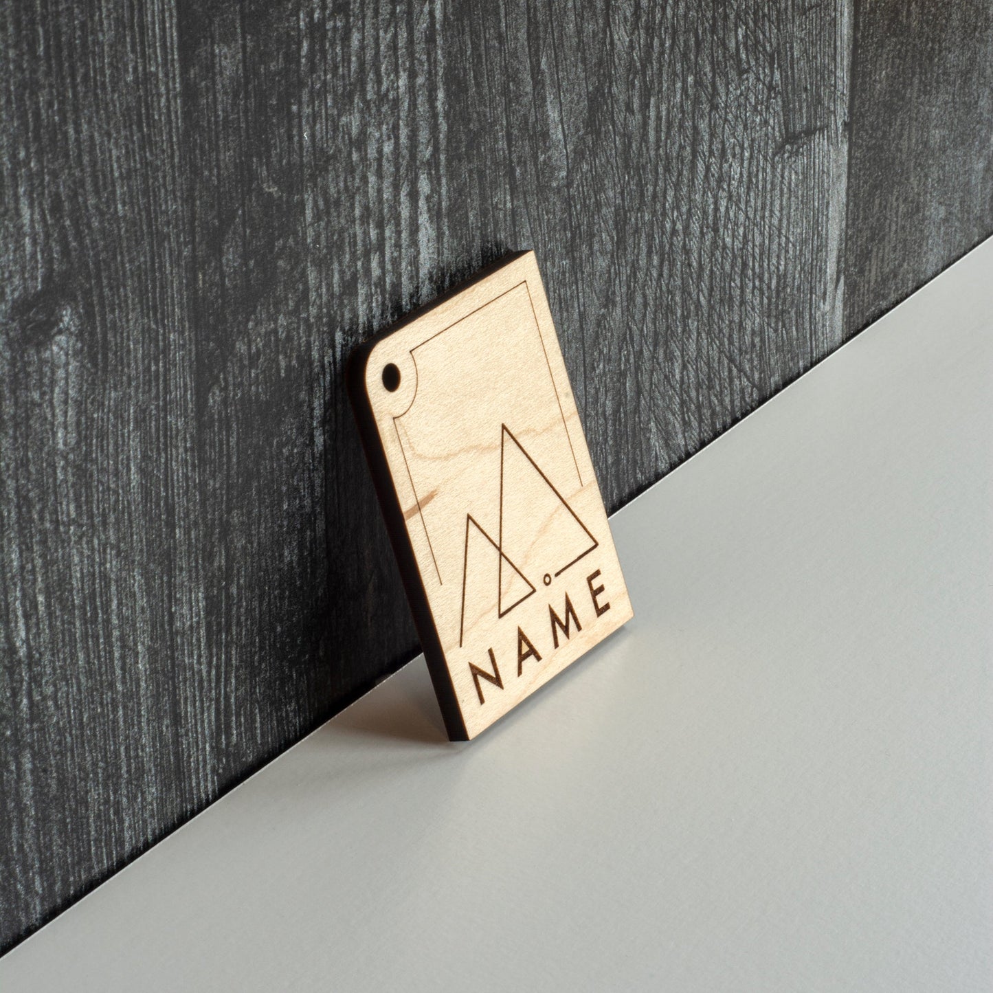 Minimalistic Name Card Gift Tag
