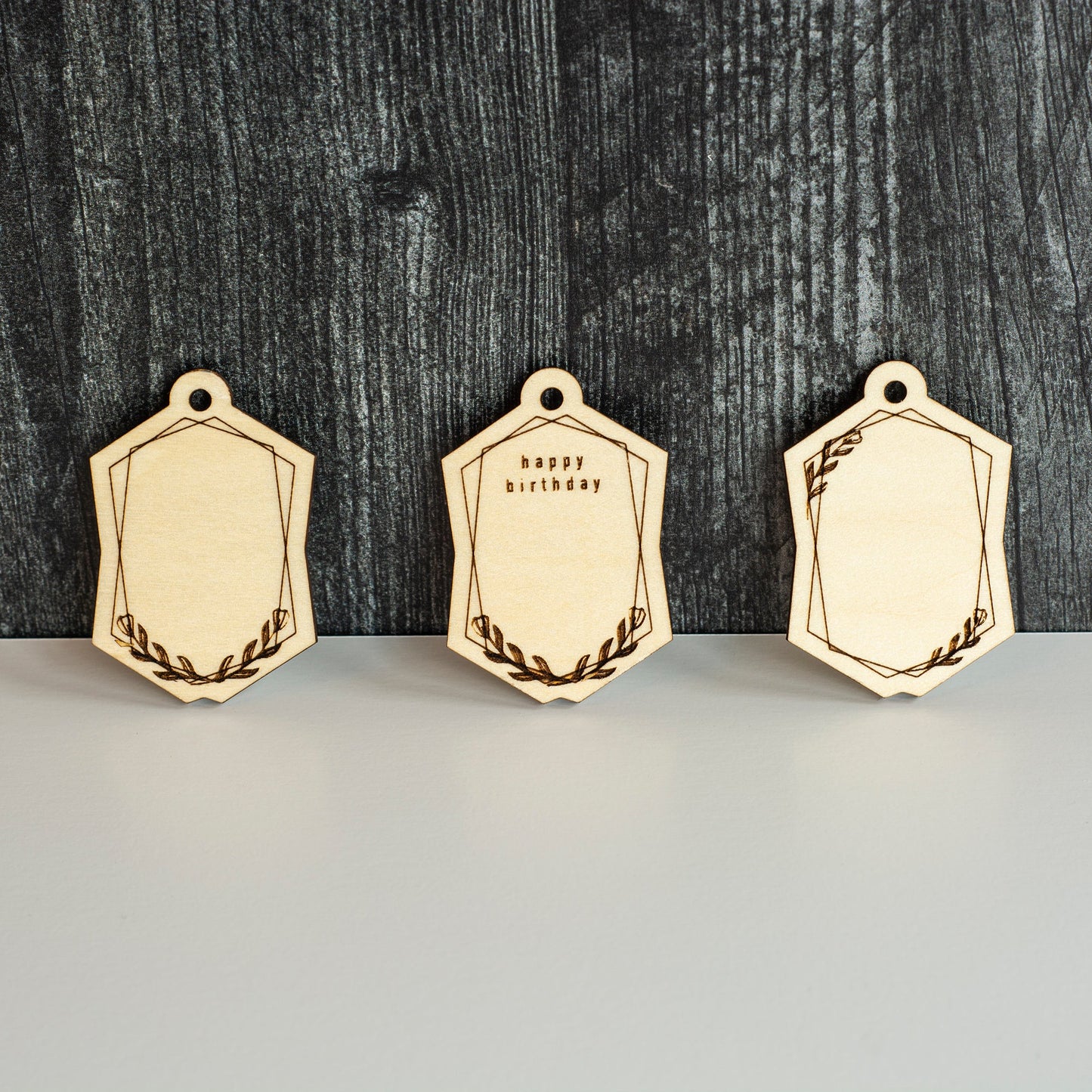 Floral Wreath Gift Tag (Set of 3)