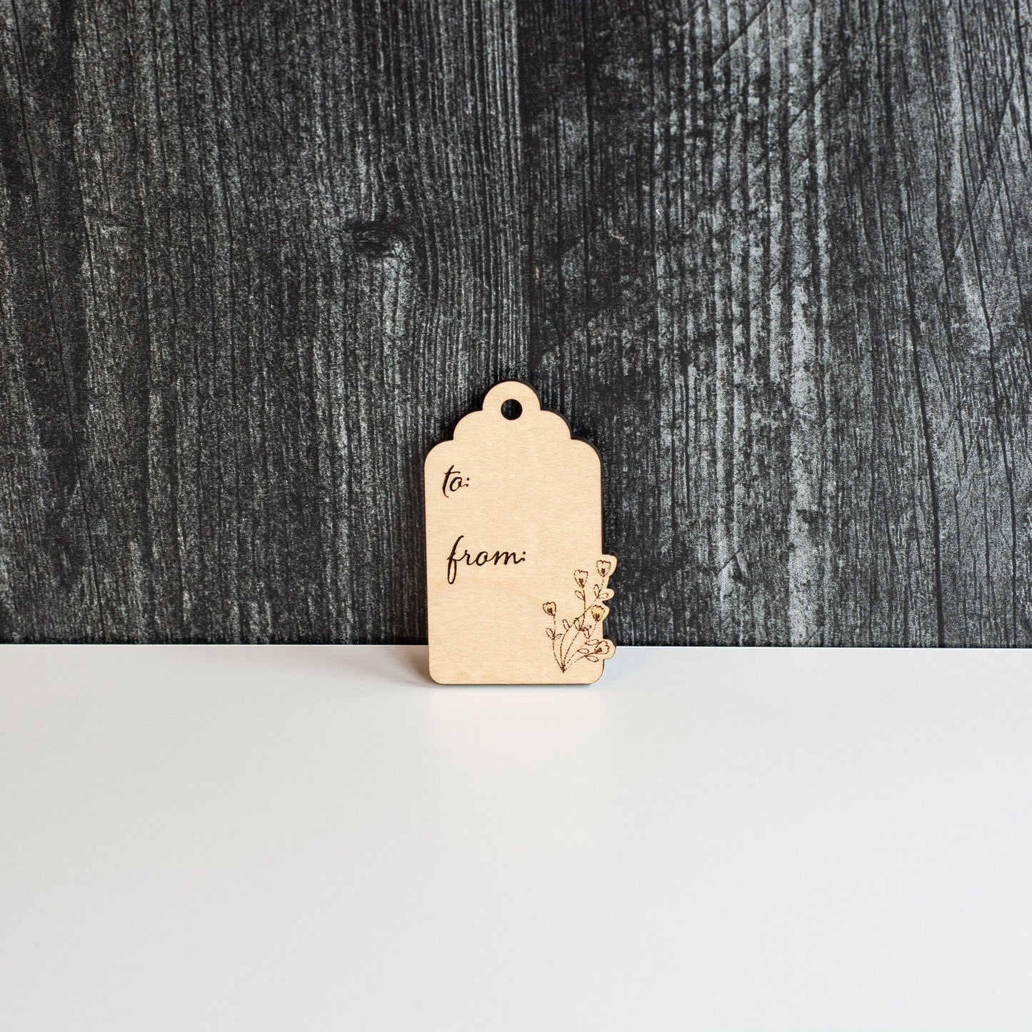 Floral "To and From" Gift Tag