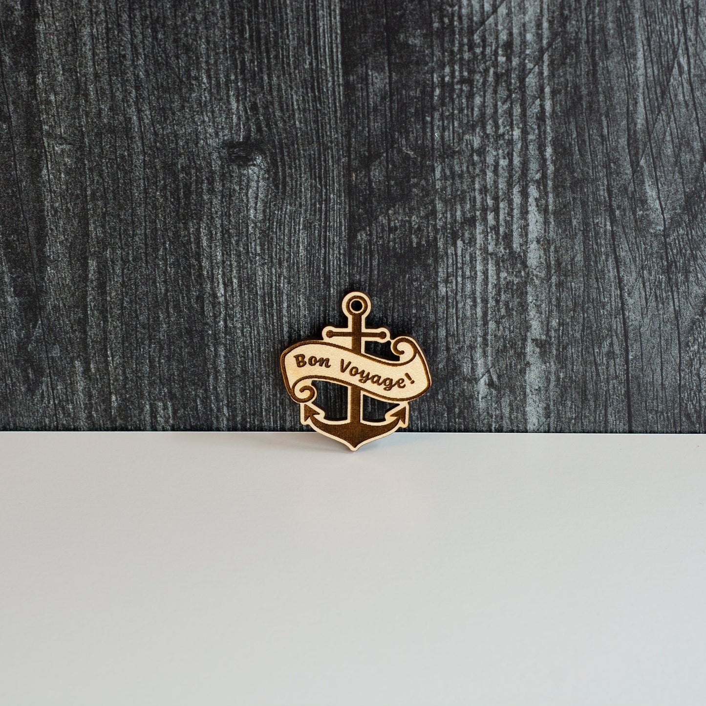 "Bon Voyage" Anchor Gift Tag