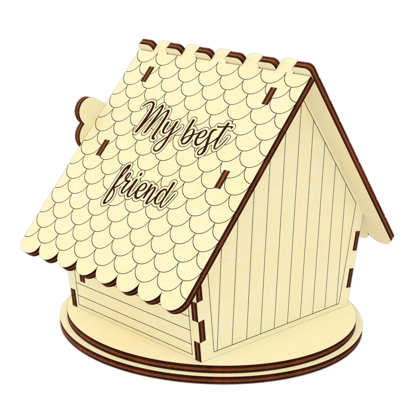 Dog House Photo Frame