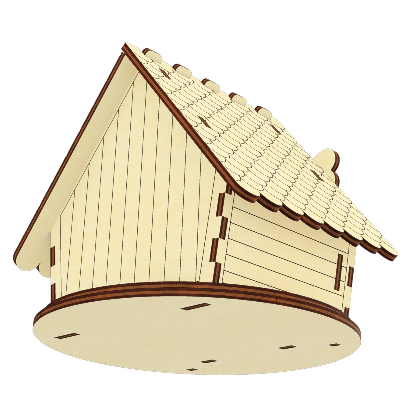 Dog House Photo Frame