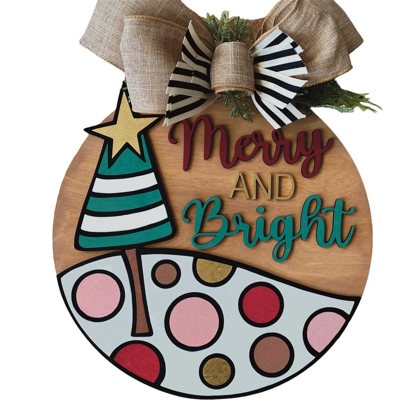 Whimsical Holiday Sign / Shelf Sitter