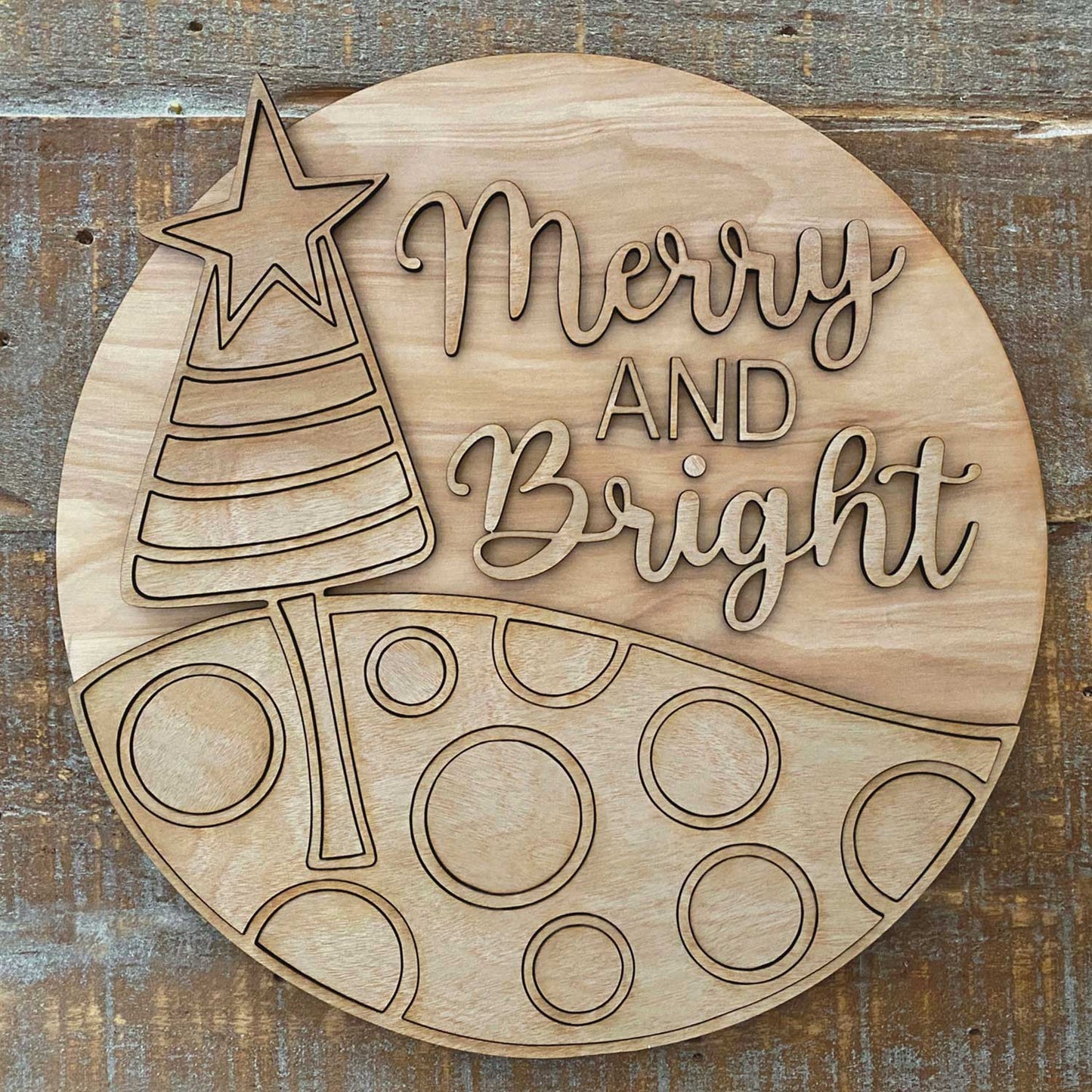 Whimsical Holiday Sign / Shelf Sitter