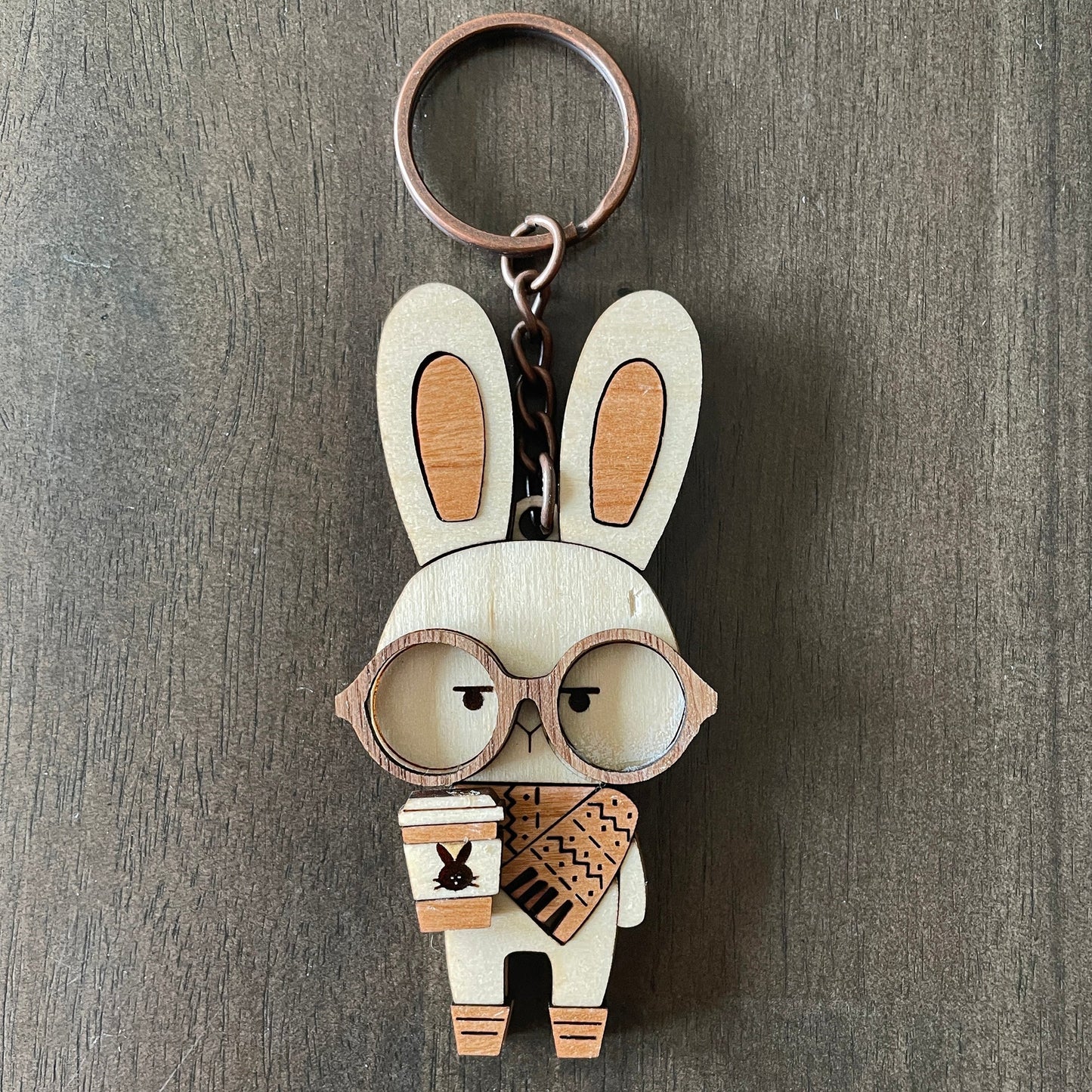 Millennimal Keychain - Ryon the Rabbit
