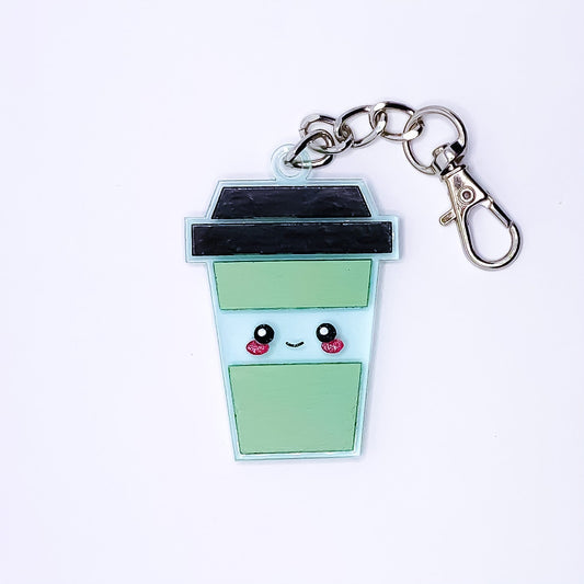 Cutie Coffee Keychain