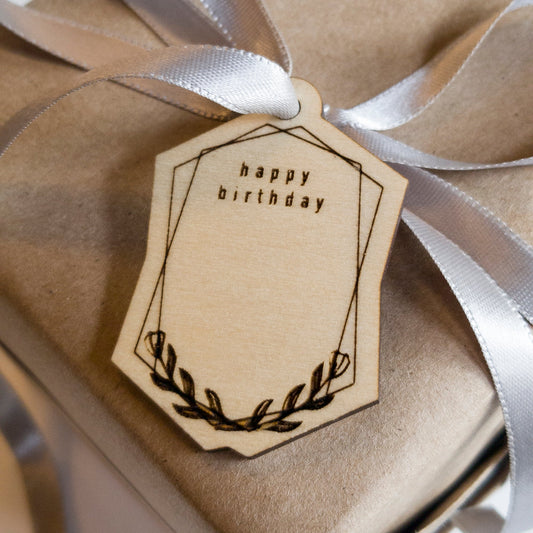 Floral Wreath Gift Tag (Set of 3)