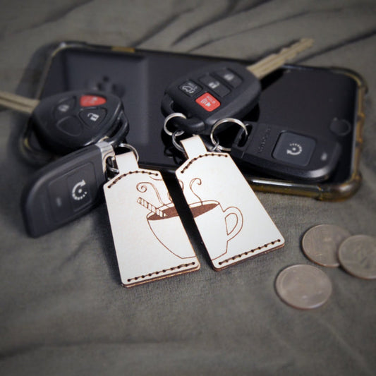 Missing You Keychain-Hot Cocoa