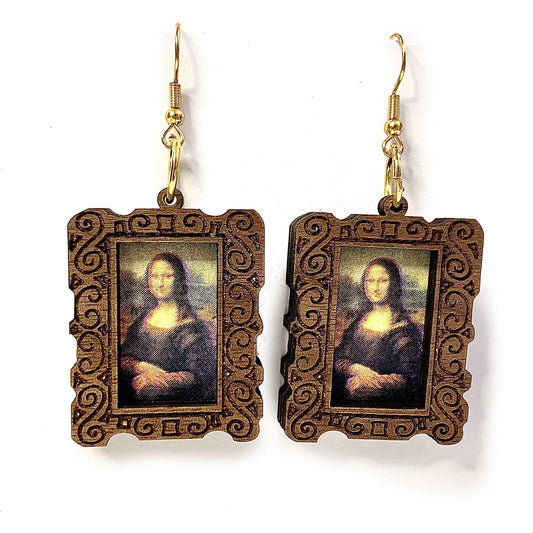 Photo / Art Frame Dangle Earrings