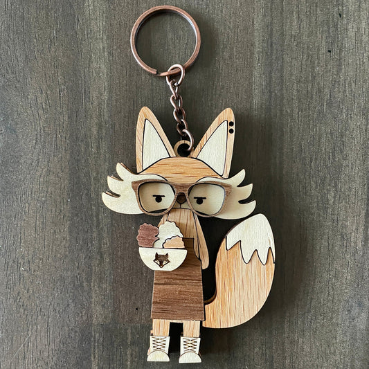 Millennimal Keychain - Tobias the Fox